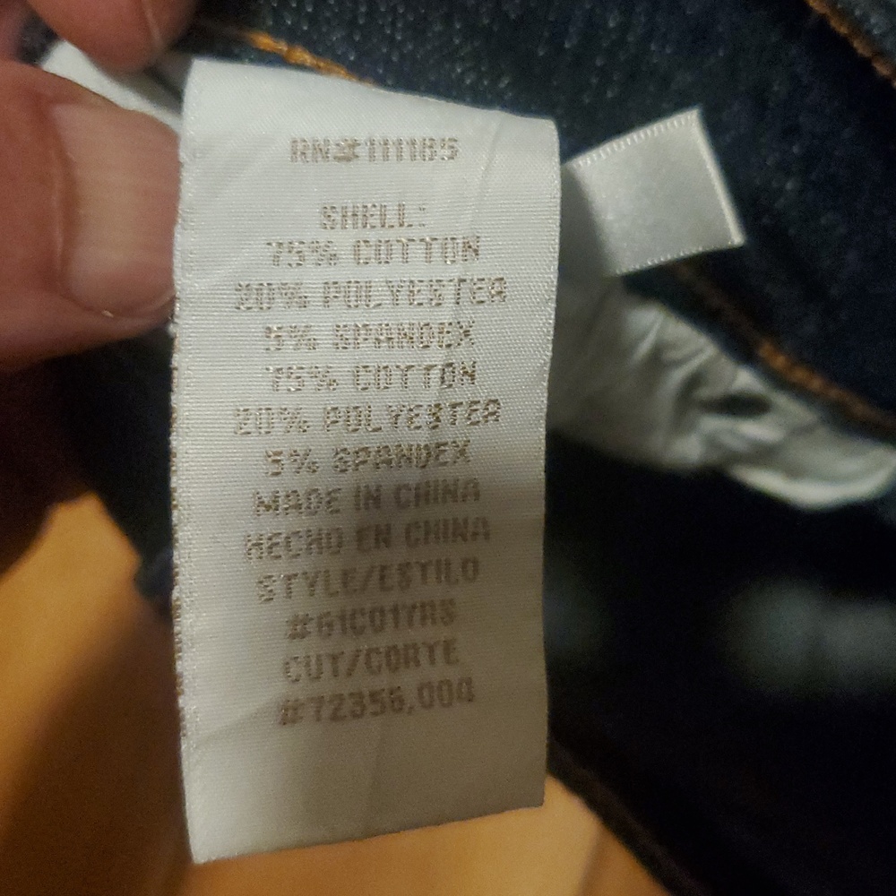 Baby Phat Dark Blue Denim y2k Jeans with :cats Meow !: Back Pockets - Picture 11 of 15